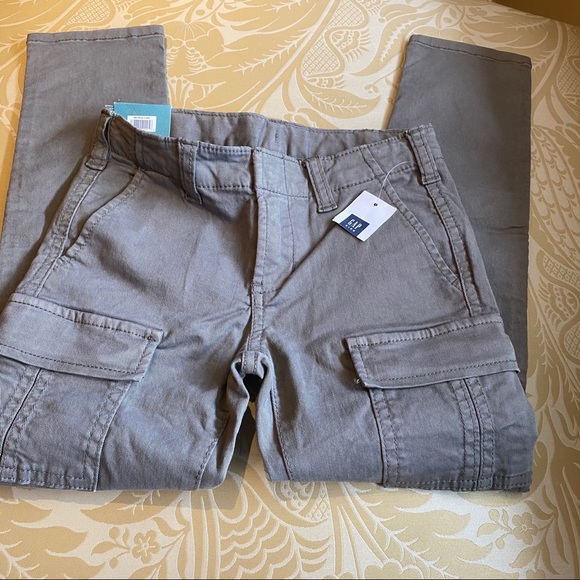 Gap Kids Girls Super Skinng Cargo Pants Size 5 - Picture 2 of 6